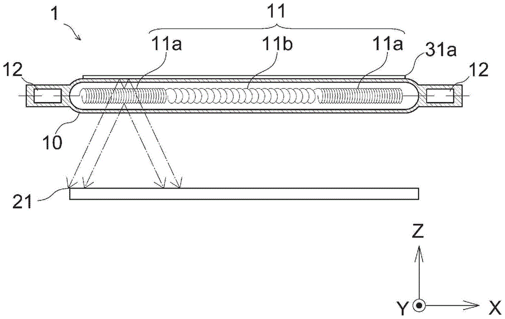 加热灯的制作方法