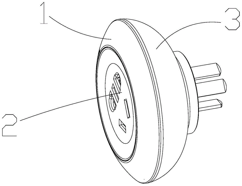 一种插座转换器的制作方法