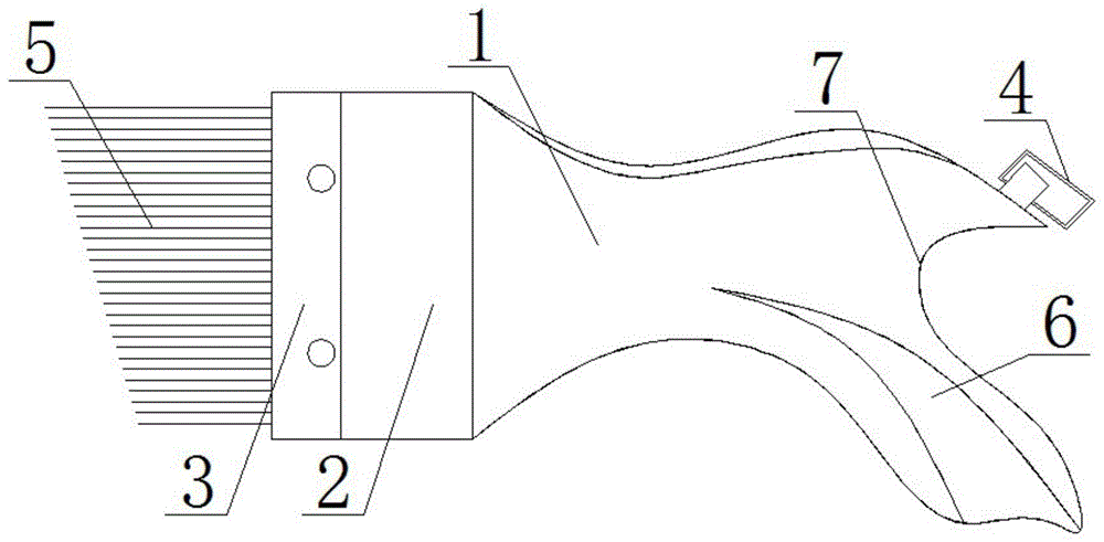 一种高性能立体手柄刷的制作方法