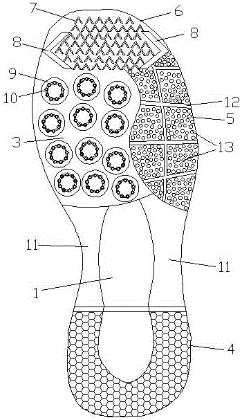 运动鞋鞋底的制作方法