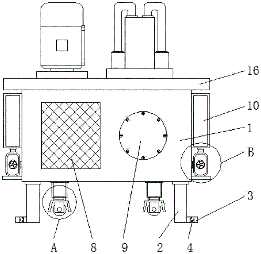 一种可高效降温散热的液压泵站的制作方法