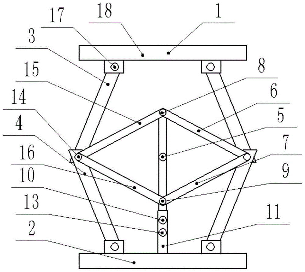 折叠可拆卸脚手架的制作方法