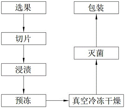 一种番石榴即食片的真空冷冻干燥制备方法与流程