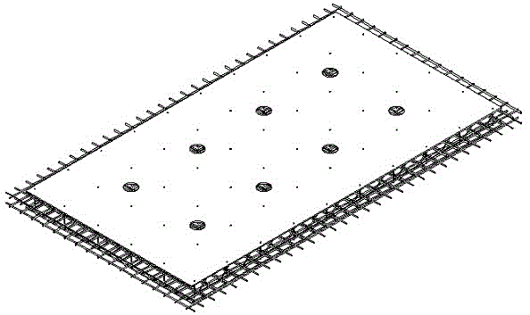 轻质双层免支模钢筋网架楼板的制作方法