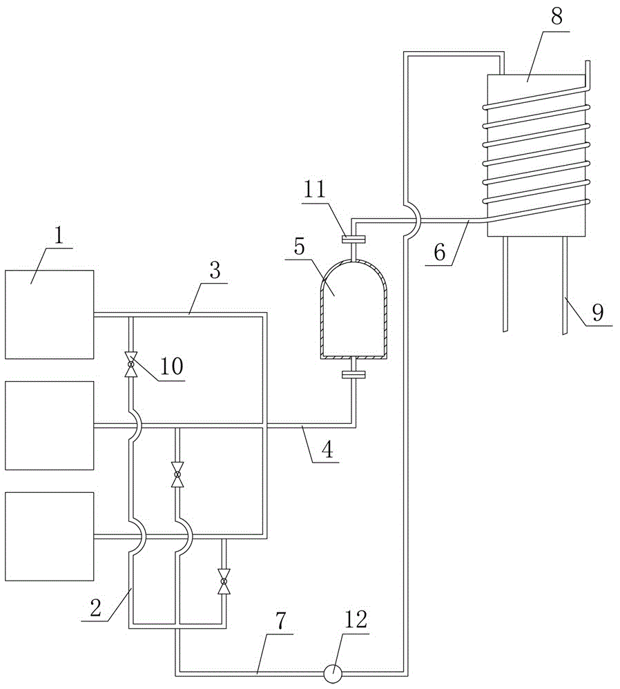 钢帘线蒸汽冷凝水回收利用系统的制作方法