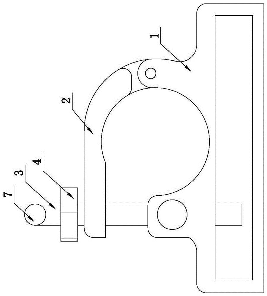 一种电缆固定夹具的制作方法