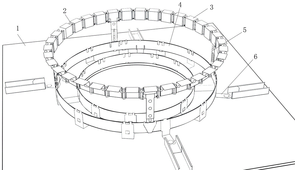 弧形灯槽吊顶模块的制作方法