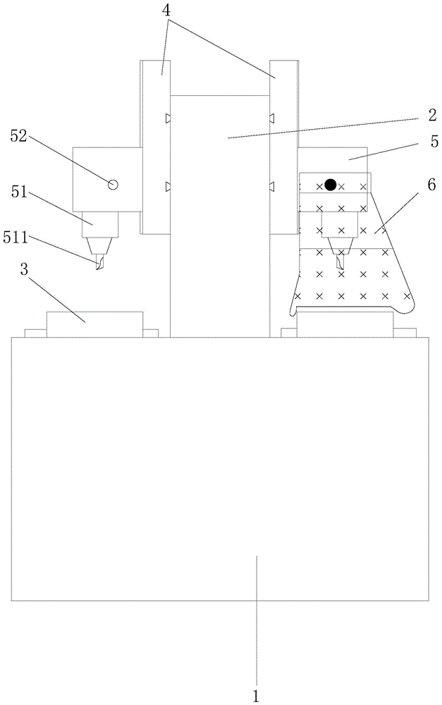 六轴加工机床的制作方法