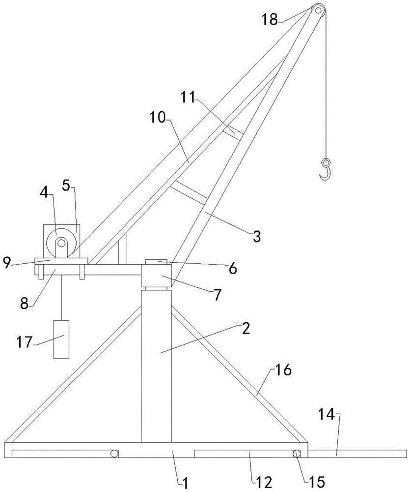 一种建筑用垂直吊运装置的制作方法