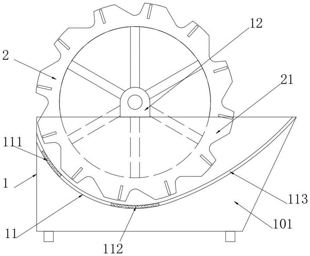 一种建筑施工用叶轮洗砂机的制作方法