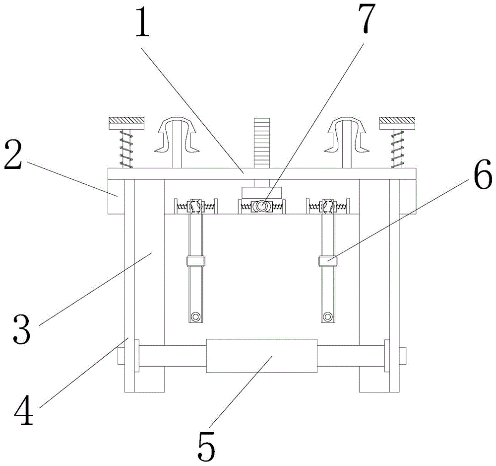 一种汽车连接线束用固定卡扣的制作方法