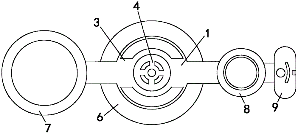 一种分体式充气咀的制作方法