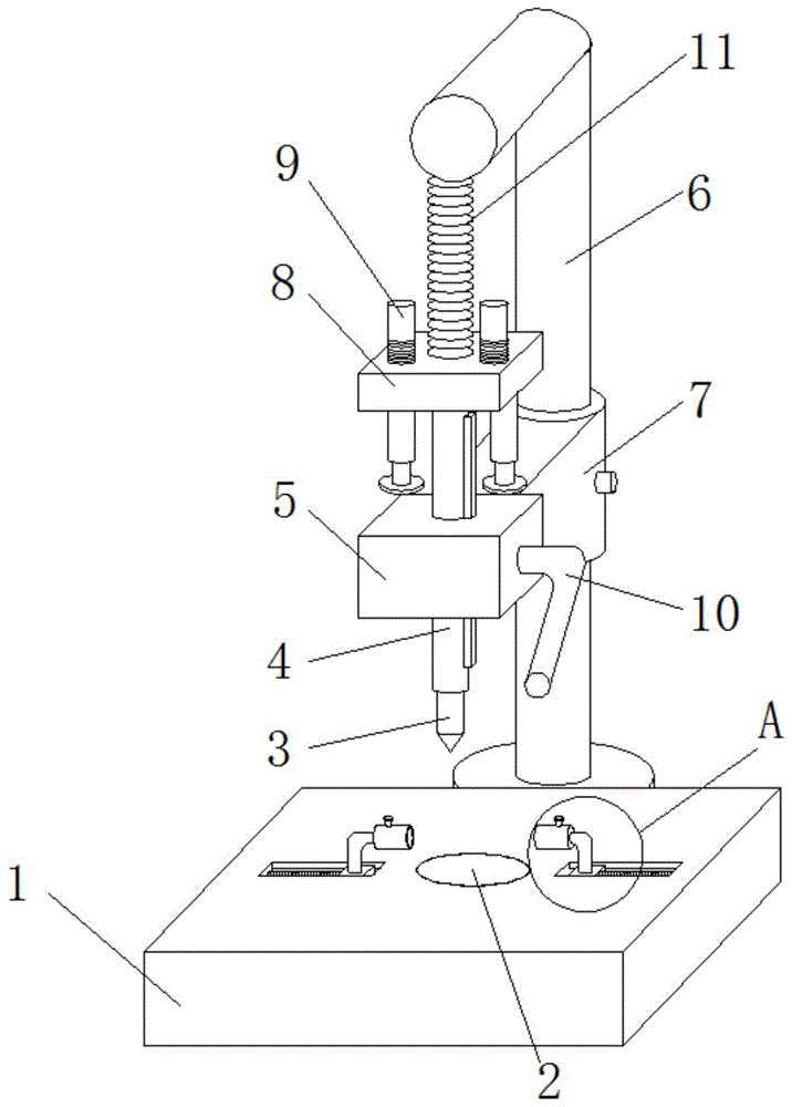 一种折弯压型机调整装置的制作方法