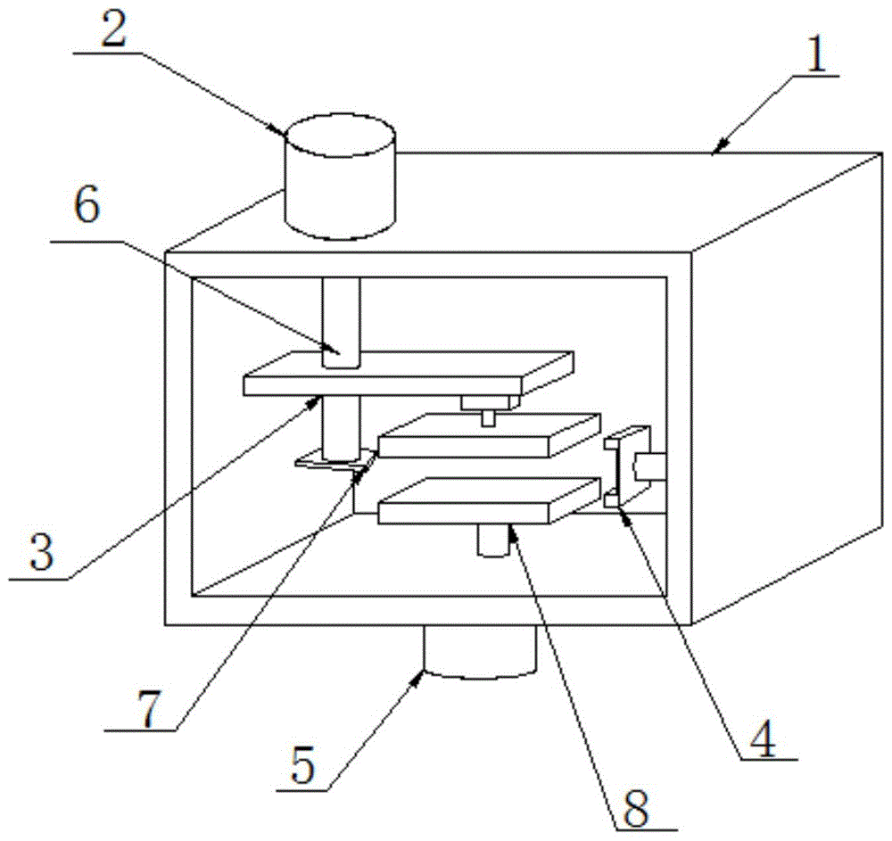 一种背光源磨边过程中用的固定工装的制作方法