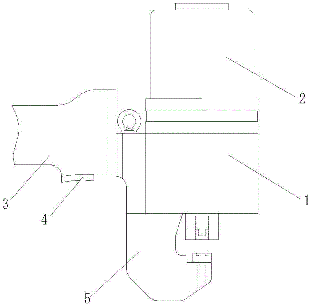 一种应用于铆接彩钢板的便携式铆接机的制作方法