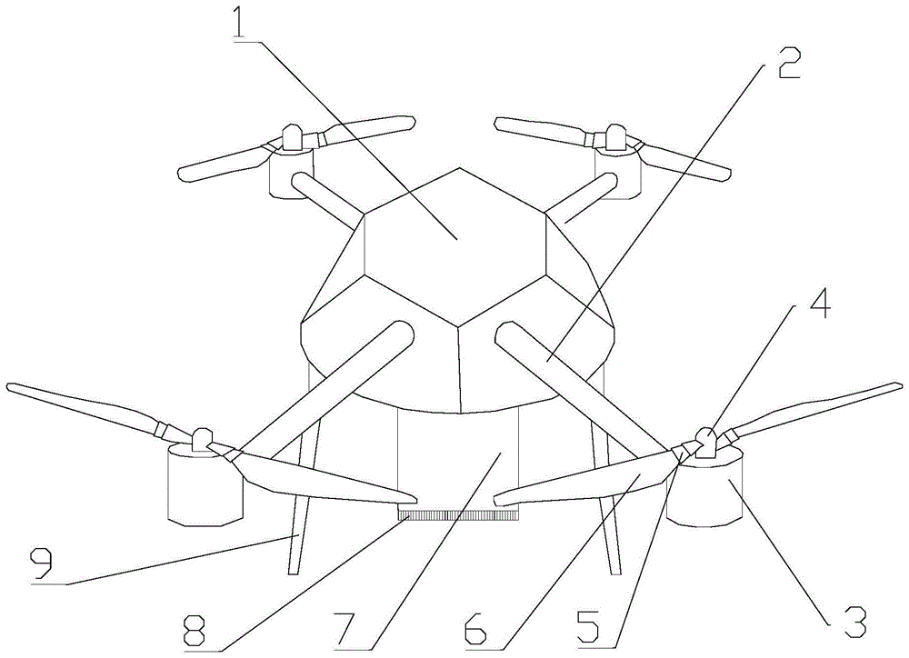 一种喷洒无人机的制作方法