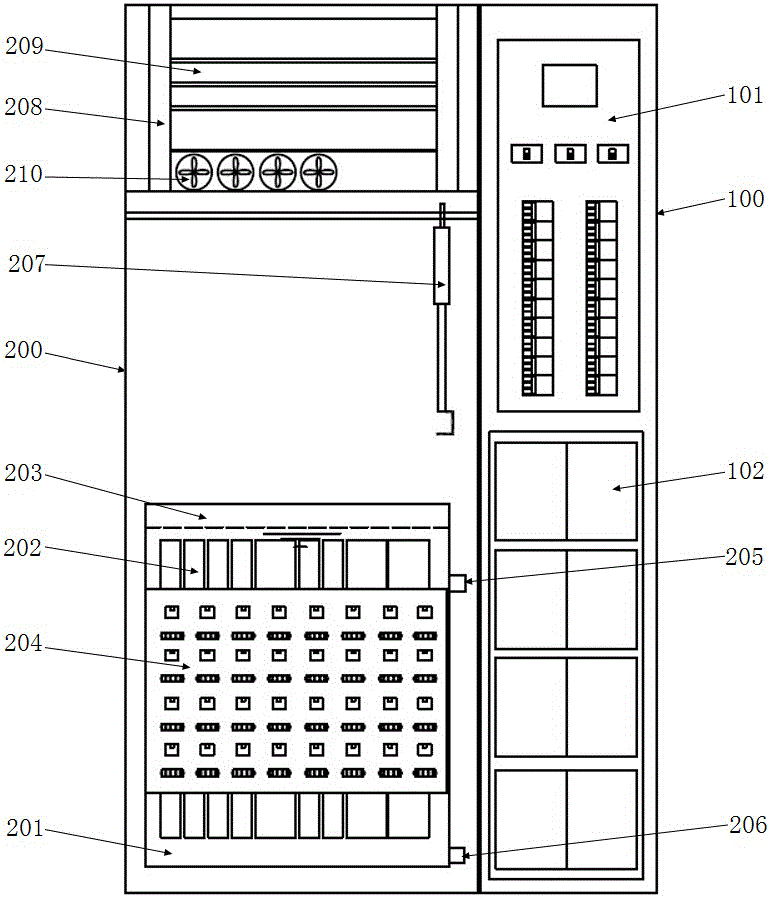 一种模块化服务器机柜的制作方法