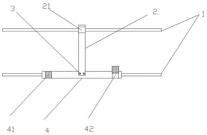 一种便携式快速组装轨道车的制作方法