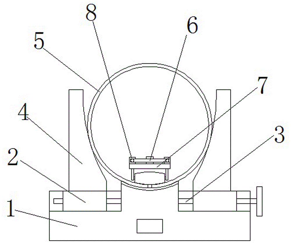轮圈接口自动压平设备的制作方法