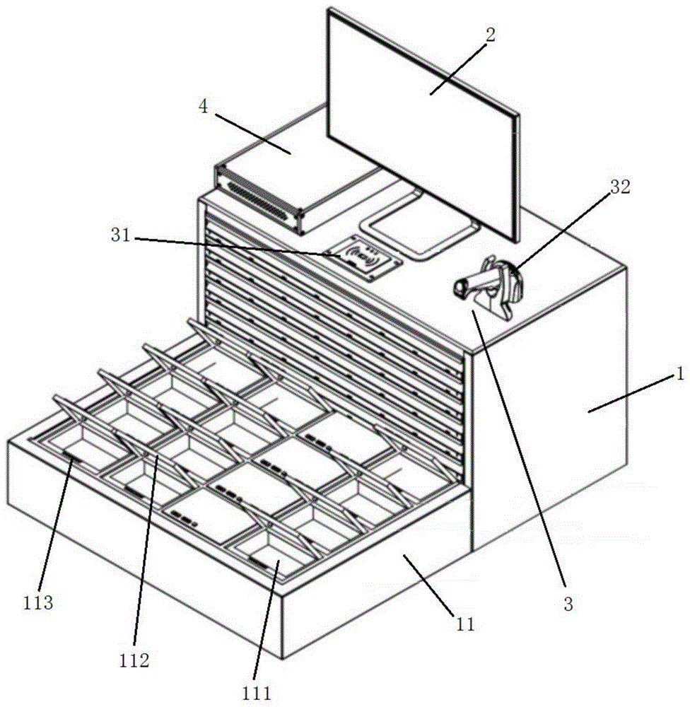 一种消耗品智能管理柜及管理方法与流程