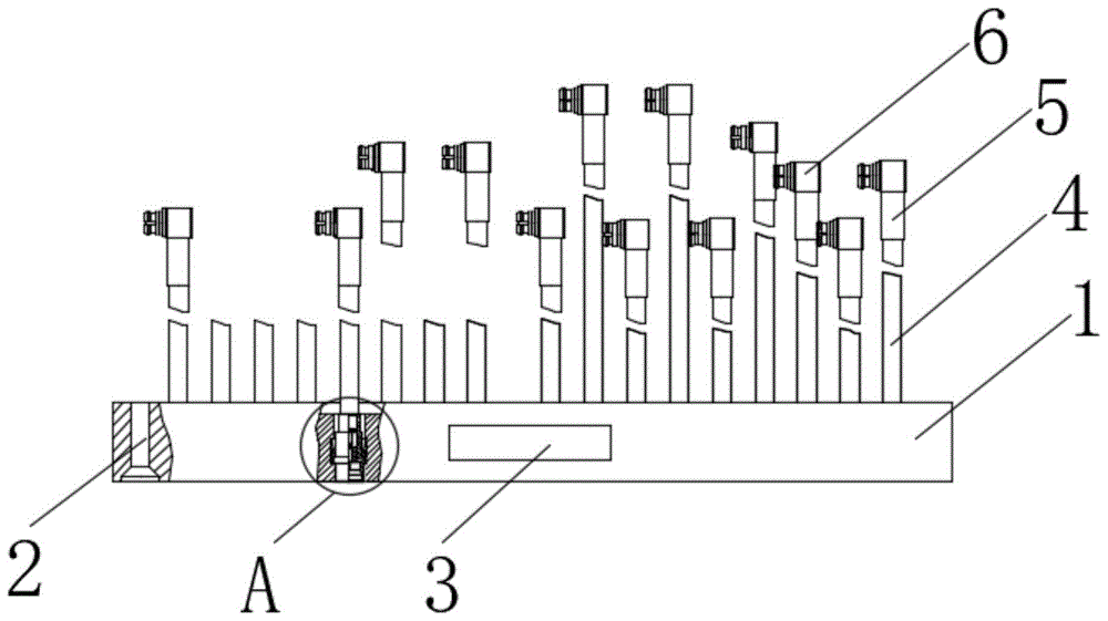 多波束折叠相控阵天线馈电网络电缆组件的制作方法