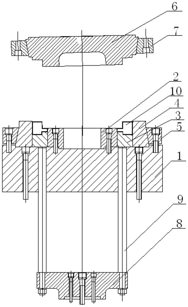 端环冷摆辗模具的制作方法