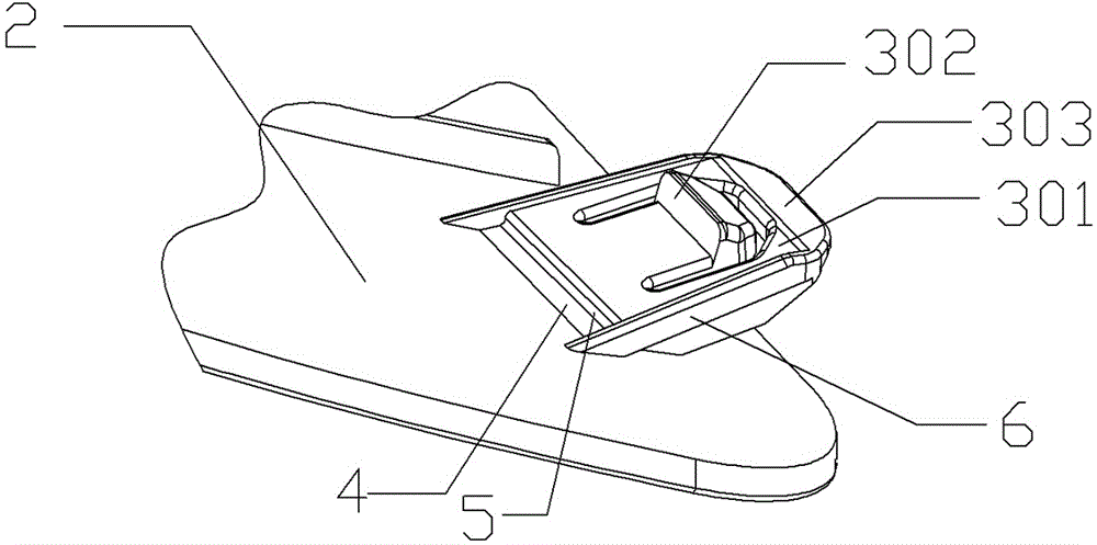一种汽车行李箱面罩的定位结构的制作方法