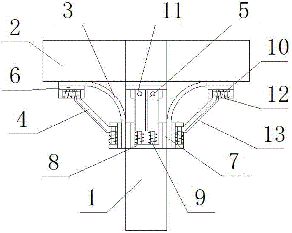 一种房屋建筑用抗震组合梁的制作方法