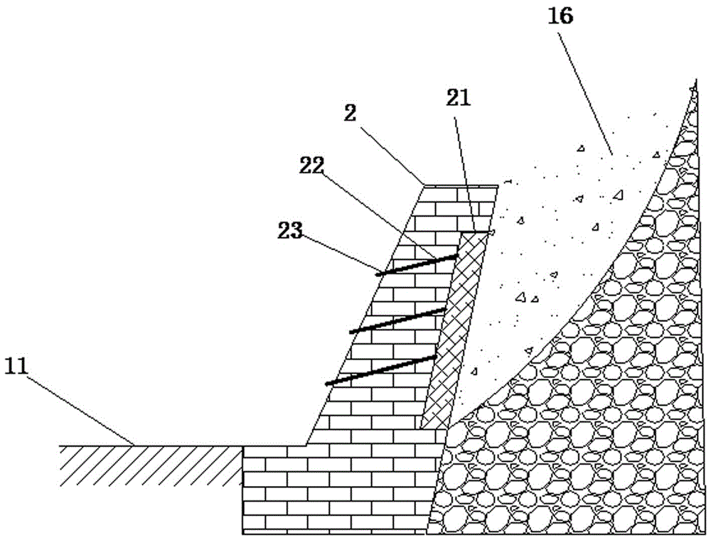 路堑边坡,从原理上来说,路堑边坡重力式挡土墙是一种主动加固式挡土墙