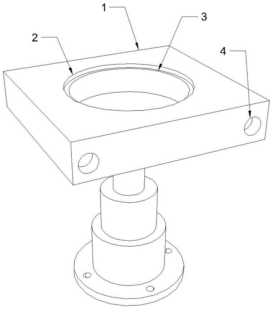 一种基于压片机模芯的组合式顶料装置的制作方法