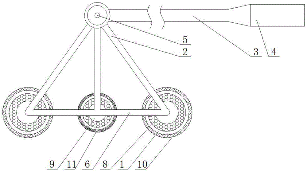 一种多滚筒滚刷的制作方法