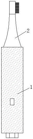 一种自带消毒功能的便携牙刷的制作方法