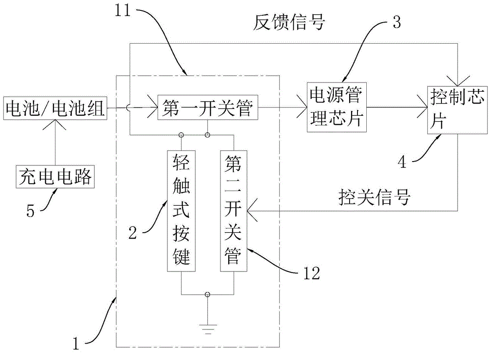 一种用于防止过度放电的供电电路及电子设备的制作方法