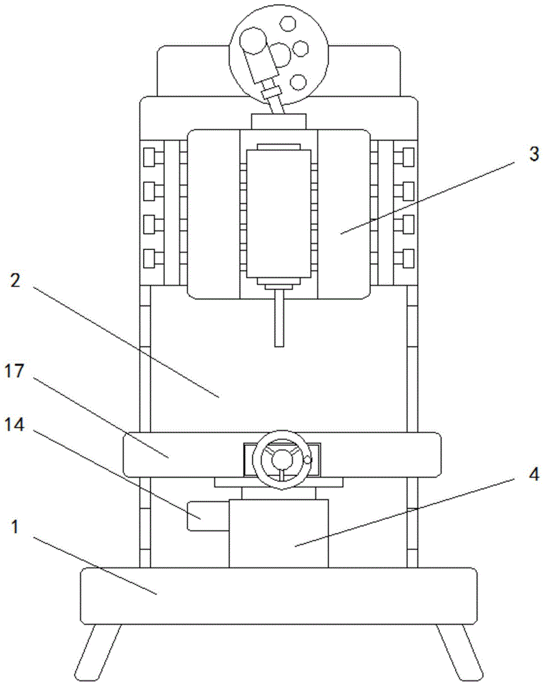 一种使用方便的齿轮加工用插床的制作方法