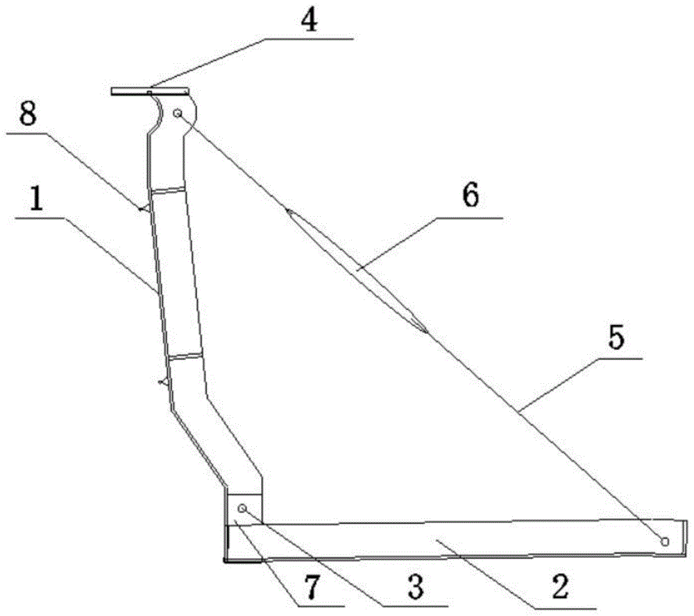 一种防撞墙钢筋定位器及定位方法与流程