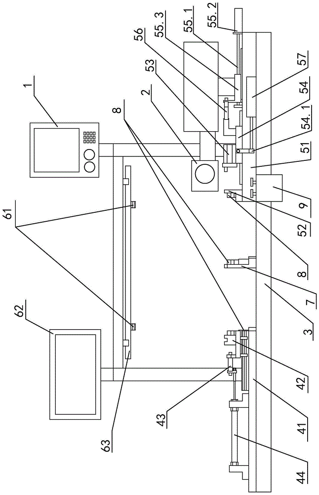 汽车拉索检测打标一体机的制作方法