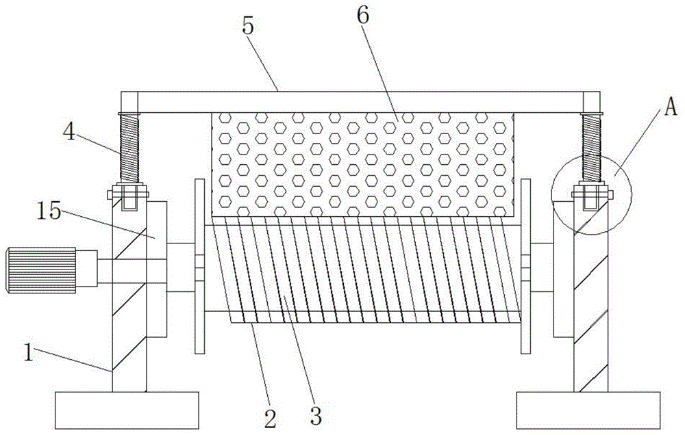 一种薄煤层专用采煤机用电缆绞线架的制作方法