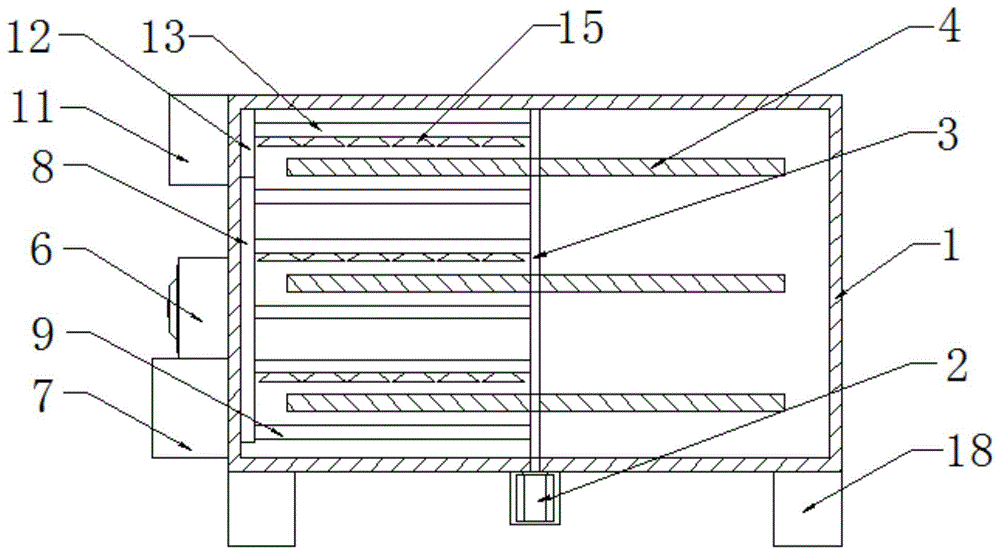 一种电池生产用烘箱的制作方法