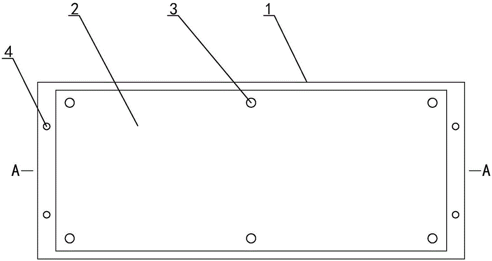 内嵌碳纤维板炉前过渡板的制作方法