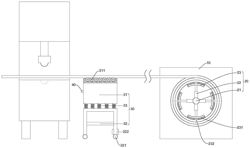 一种新型冲压机的送料装置的制作方法