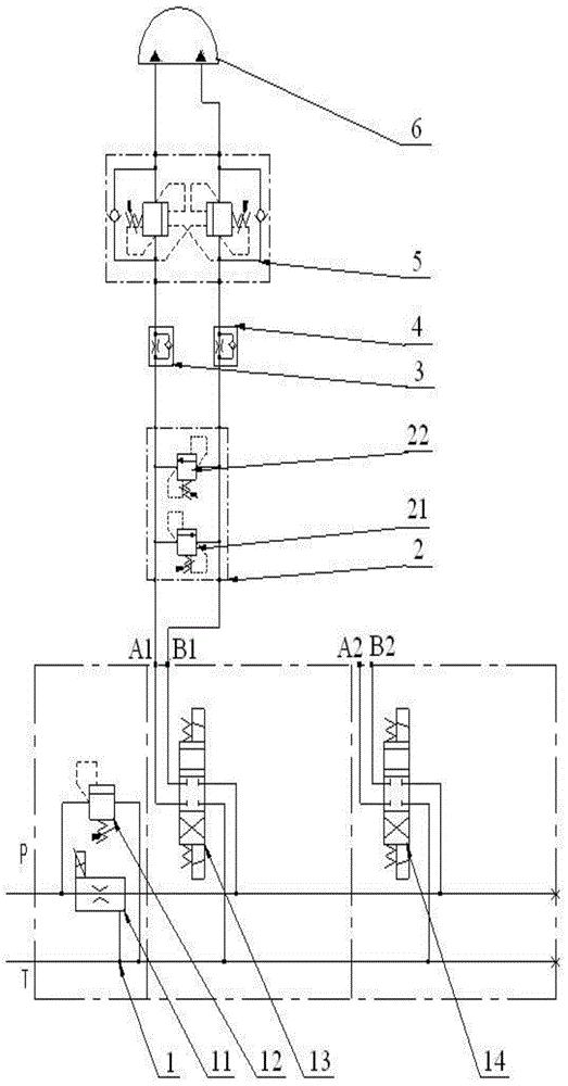 多路阀,其摆动油缸低速运动控制系统及高空作业车的