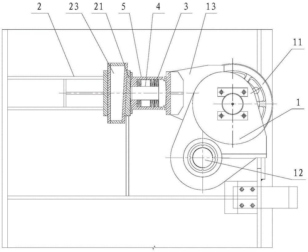 高水头检修闸门中的弹簧定轮装置的制作方法
