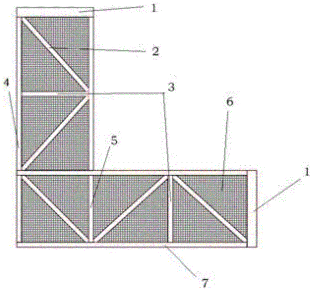 一种隔音钢结构L形角柱的制作方法