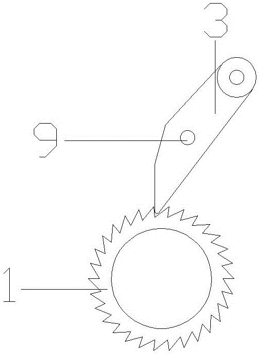 棘轮膜结构的制作方法