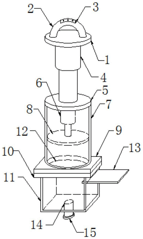 一种γ-聚谷氨酸纯度测量用取样器的制作方法