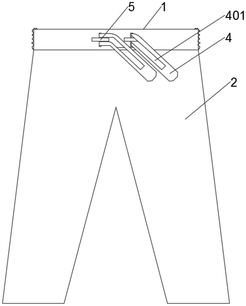 一种实用型病号裤的制作方法