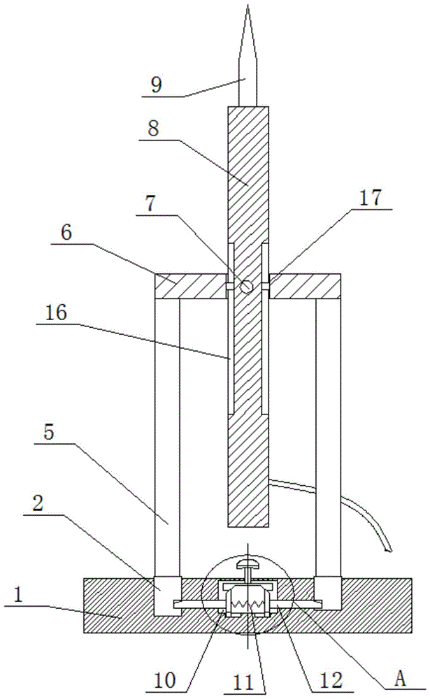 高层建筑物用防雷装置的制作方法