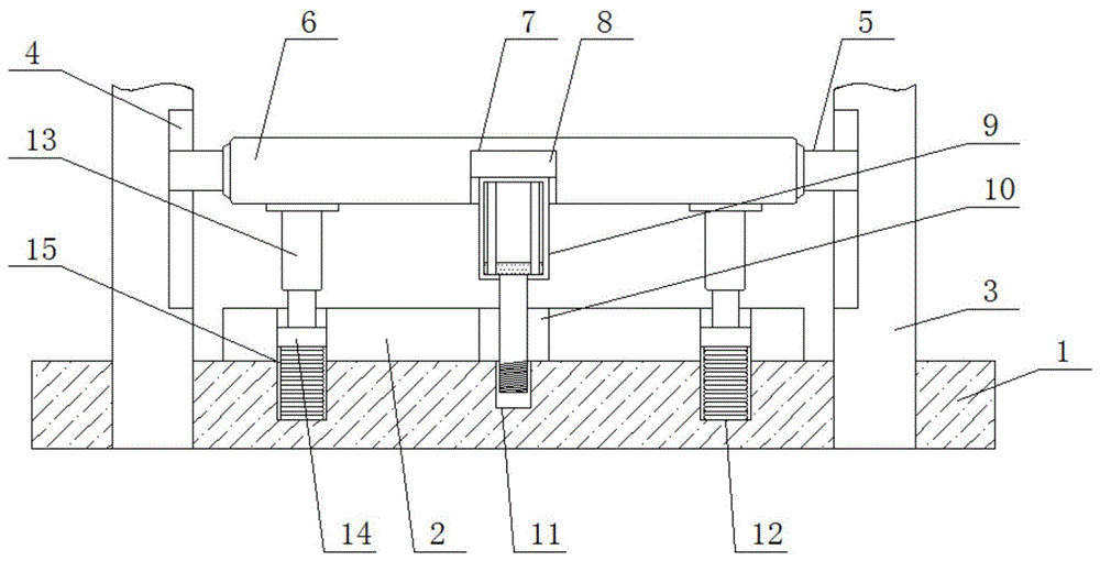 一种模具浮料条的导向限位机构的制作方法