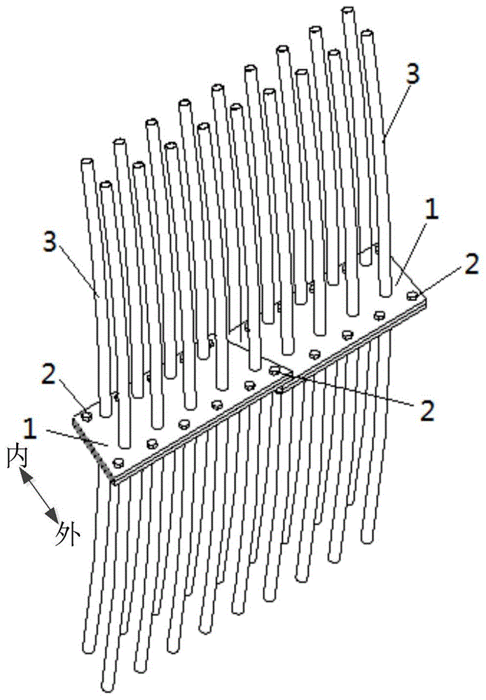 一种空间钢管网架用预制接头结构的制作方法