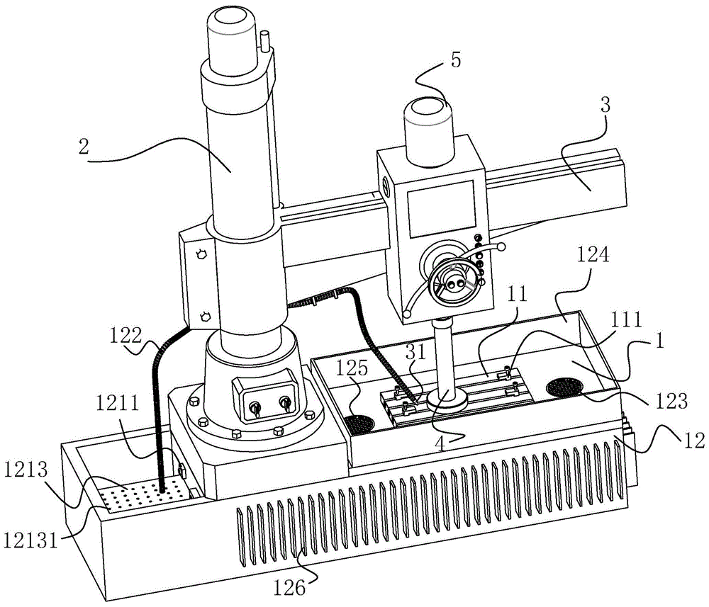 一种带冷却装置的阀门研磨机的制作方法